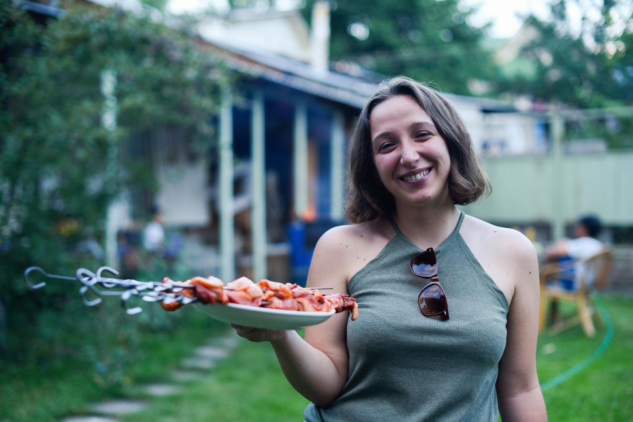 "European" Backpackers Hostel In Almaty Luaran gambar